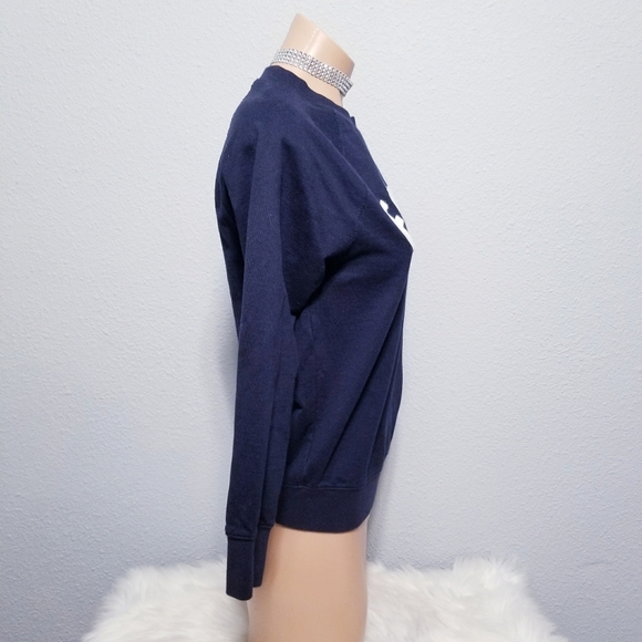 J. Crew Mercantile blue FRIDAY sweater top blouse XXS - Picture 3 of 6